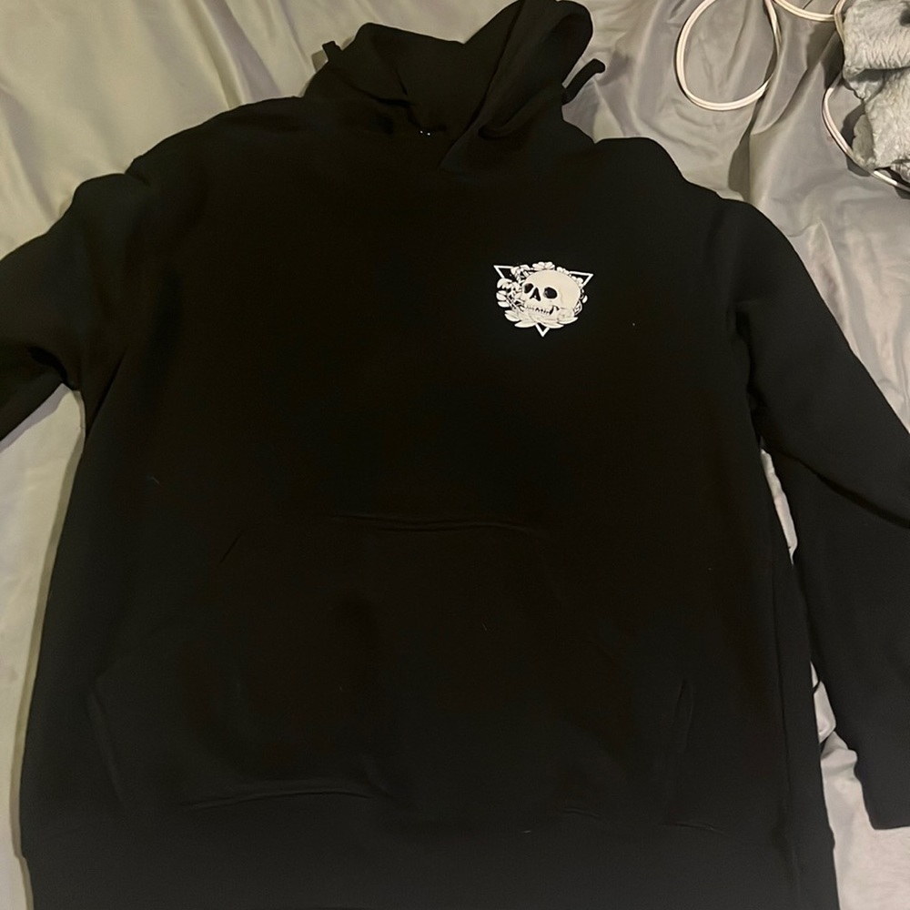 Black hoodie